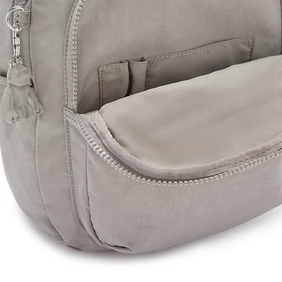 Sacs À Dos Kipling Seoul Small Tablet Grise | FR 1597DF